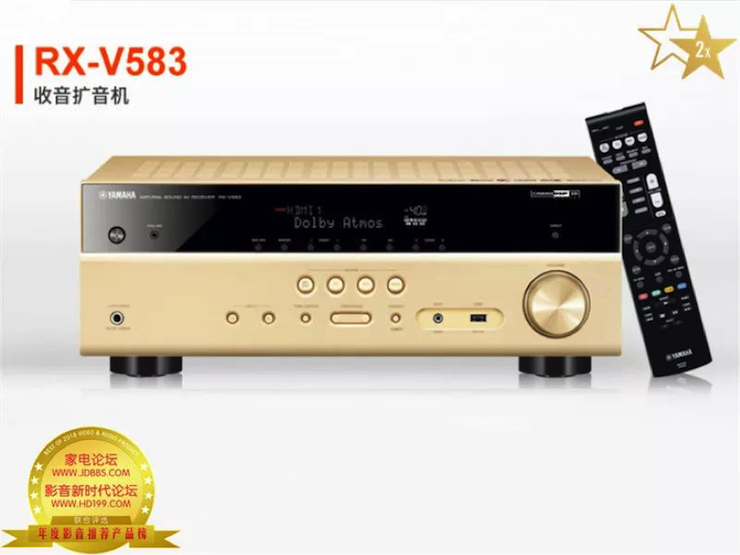 获奖信息：家电论坛与HD199论坛联手打造：2017-2018年度影音推荐产品奖