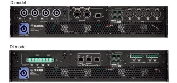 新型网络功放PC系列D/DI型号：通过集成强大的矩阵功能和Dante连接方式，提供高灵活性和可扩展性